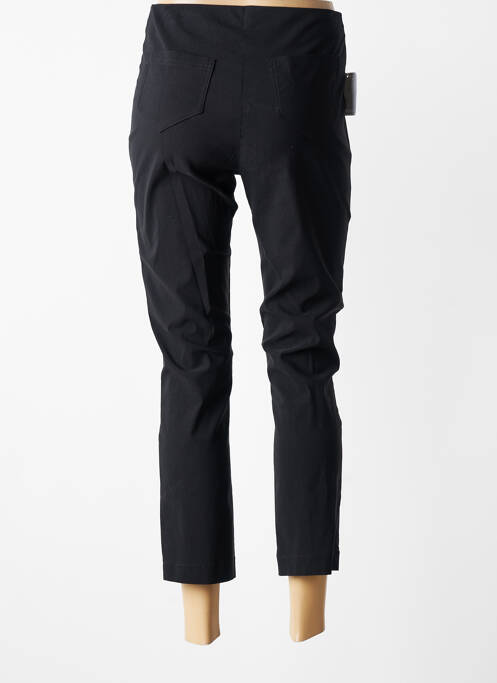 Pantalon trei sferturi elasticitate mărime normală negru JUMFIL femme