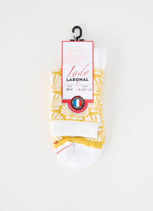 Șosete elasticitate galben LABONAL femme