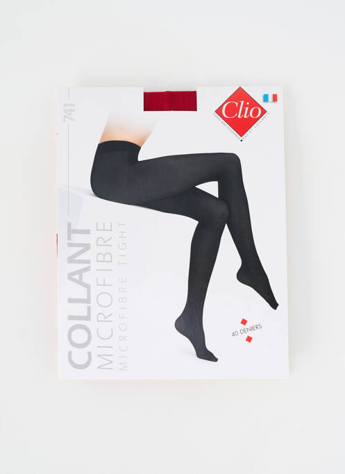 Colanți elasticitate roșu CLIO femme