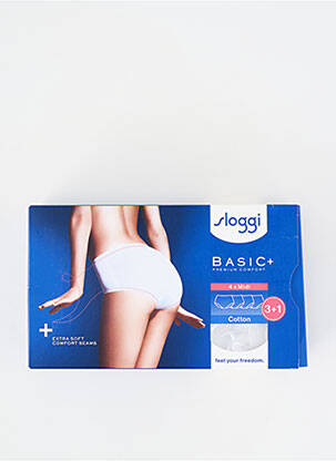 Chilot elasticitate alb SLOGGI femeie