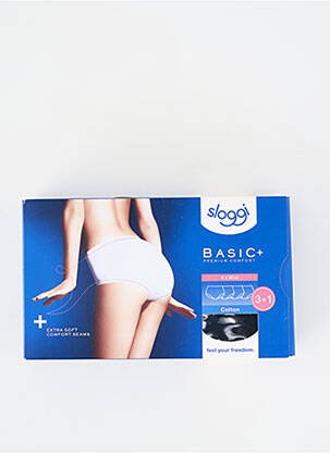 Chilot elasticitate negru SLOGGI femme