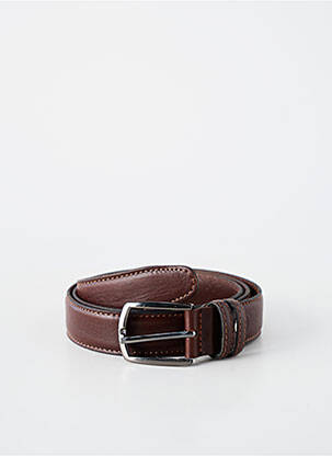 Curea efect material satinat maro COTIDI homme