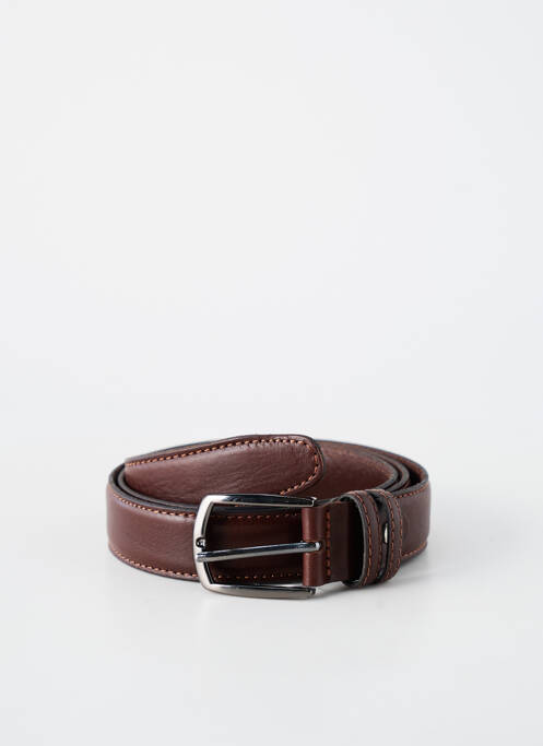 Curea efect material satinat maro COTIDI homme
