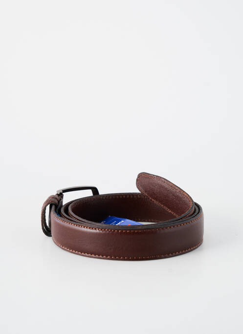 Curea efect material satinat maro COTIDI homme