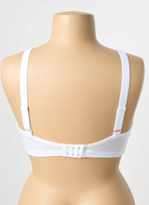 Sutien ușoară și transparentă sutien cupe întregi cu decolteu înalt alb TRIUMPH femme