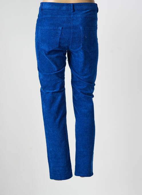 Pantalon slim elasticitate mărime normală albastru DIANA GALLESI femme