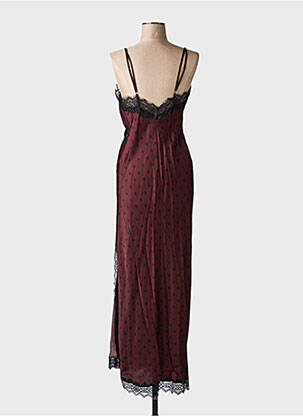Rochie lungă croială cambrată bretele subțiri violet LUMINA femeie