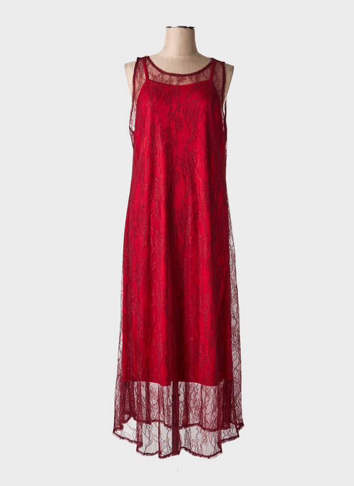 Rochie lungă fără mâneci fără mâneci roșu ALTAMIRA femme