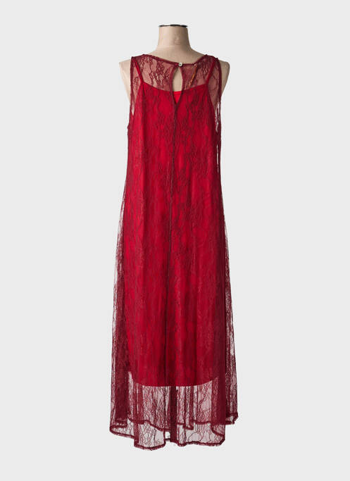 Rochie lungă fără mâneci fără mâneci roșu ALTAMIRA femme