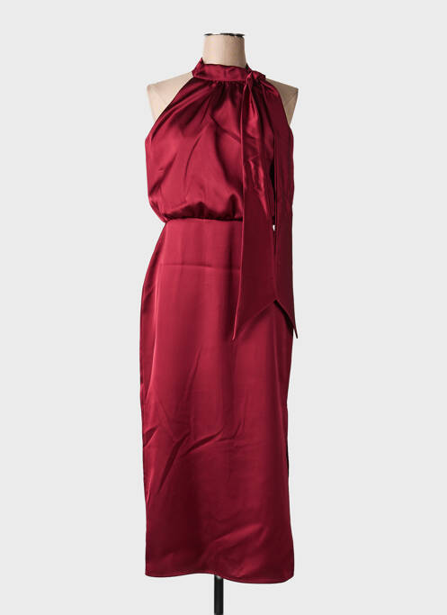 Rochie midi fără mâneci fără mâneci roșu ALTAMIRA femme