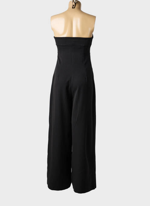 Salopetă-pantalon croială cambrată fără mâneci negru LUMINA femme