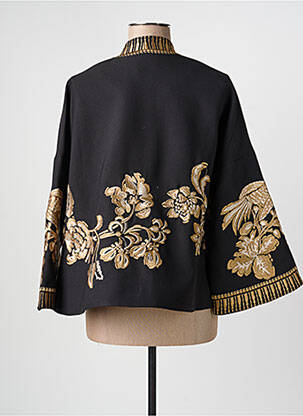 Jachete casual croială cambrată negru DE ROYAL femeie
