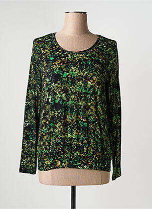 Tricou mâneci lungi mâneci lungi verde SIGNATURE femeie