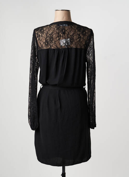 Rochie midi mâneci lungi mâneci lungi negru EMA BLUE'S femme