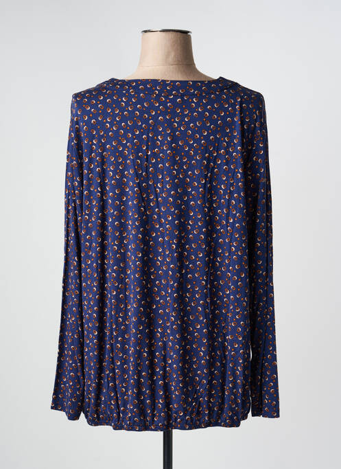 Tricou mâneci lungi mâneci lungi albastru SIGNATURE femme