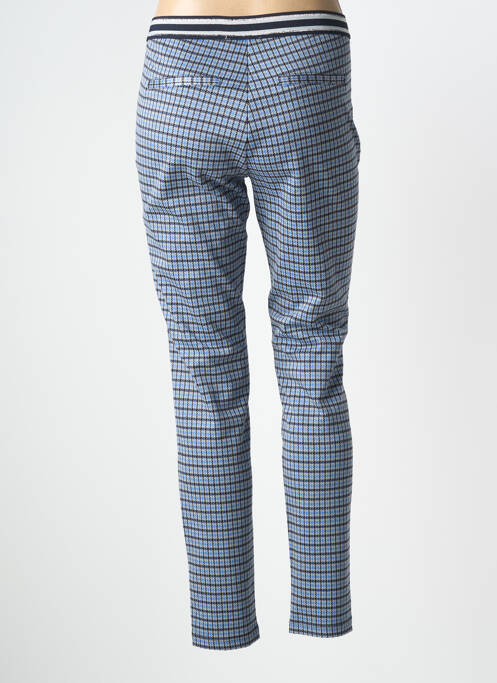 Pantalon slim talie elastică mărime normală albastru BRANDTEX femme