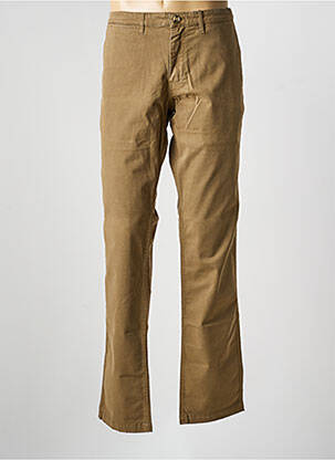 Pantalon chino elasticitate mărime normală verde EDEN PARK bărbat