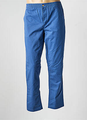 Pantalon chino țesătură poplin mărime normală albastru RALPH LAUREN bărbat