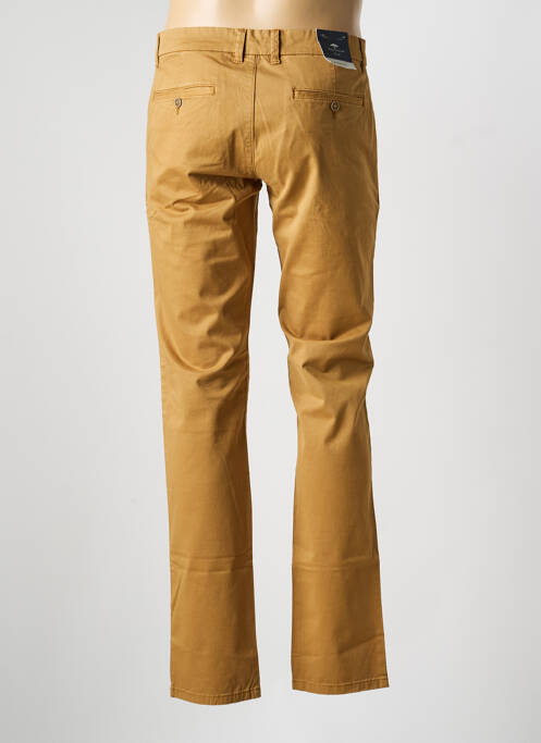 Pantalon chino țesătură poplin mărime normală maro FYNCH-HATTON homme