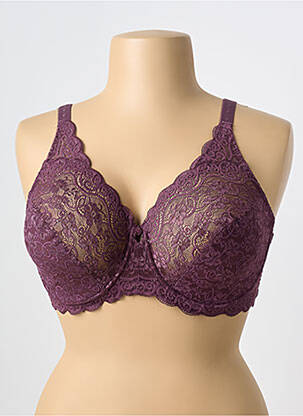 Sutien sutien cupe întregi cu decolteu înalt sutien cupe întregi cu decolteu înalt violet TRIUMPH femeie