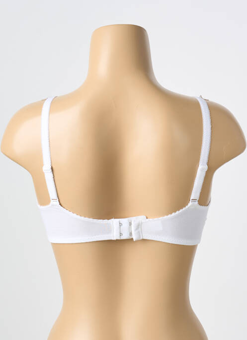 Sutien bretea multi poziție sutien cupe întregi cu decolteu înalt alb TRIUMPH femme