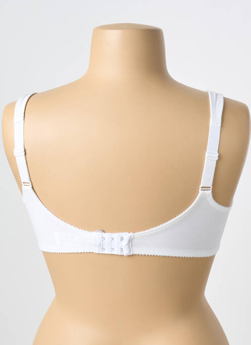 Sutien fără armatură sutien cupe întregi cu decolteu înalt alb TRIUMPH femme