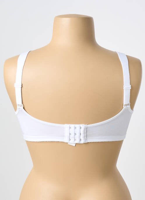 Sutien fără armatură sutien cupe întregi cu decolteu înalt alb TRIUMPH femme
