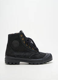 Botine/ghete umplută toc plat până la 3 cm negru PATAUGAS femme