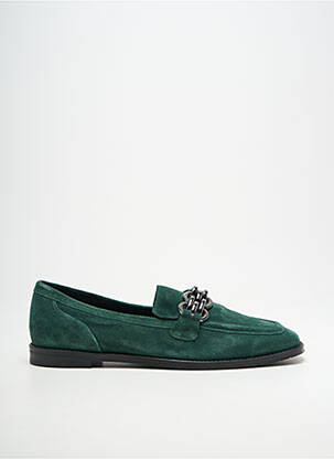 Mocasini toc mic toc plat până la 3 cm verde ADIGE femeie