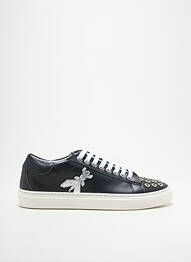 Adidași vârf rotund toc plat până la 3 cm negru PATRIZIA PEPE femme