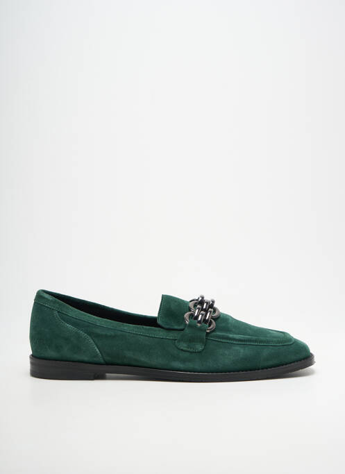 Mocasini toc mic toc plat până la 3 cm verde ADIGE femme