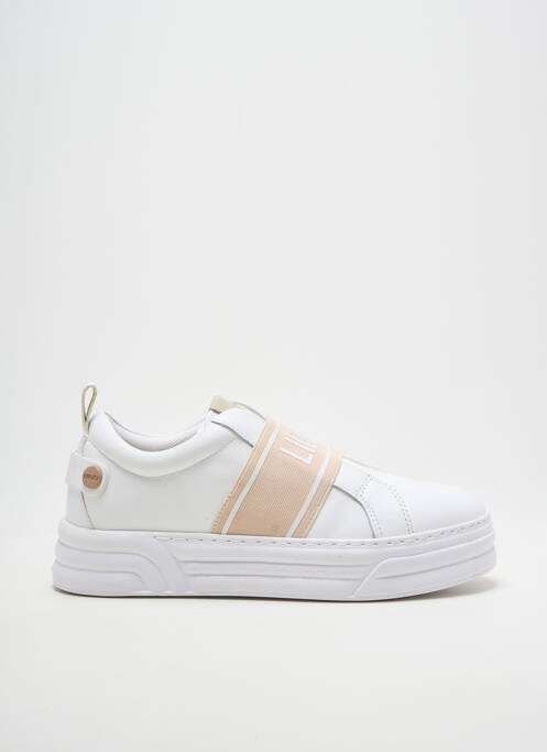 Adidași închidere elastică toc de 4 la 6 cm alb LIU JO femme
