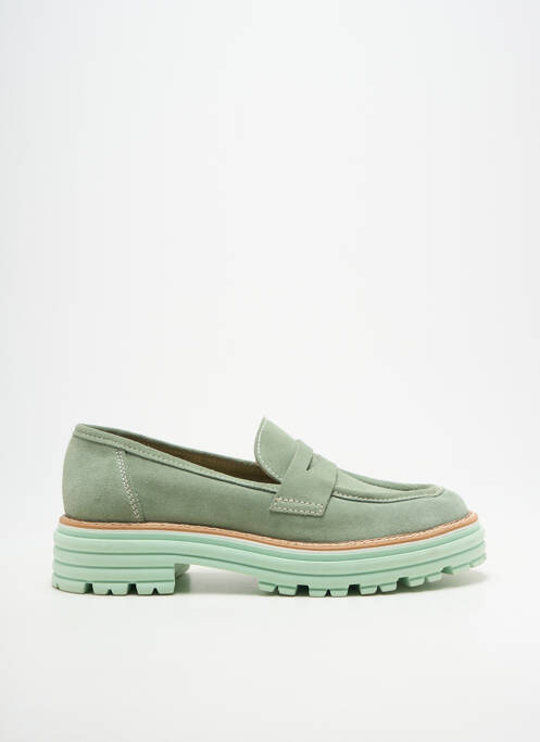 Mocasini tip de talpă amortizantă toc de 4 la 6 cm verde MURATTI femme