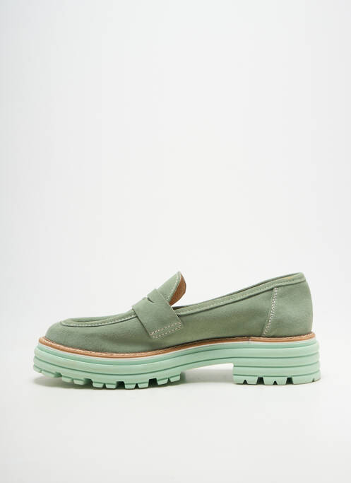 Mocasini tip de talpă amortizantă toc de 4 la 6 cm verde MURATTI femme