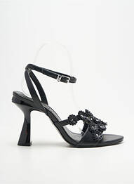 Sandale/pantofi decupați toc cui. toc de 7 la 9 cm negru LIU JO femme