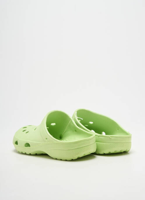 Mulete/saboți arcadă plantară toc de 4 la 6 cm verde SNOGS femme