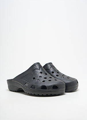 Mulete/saboți arcadă plantară toc de 4 la 6 cm negru SNOGS femme