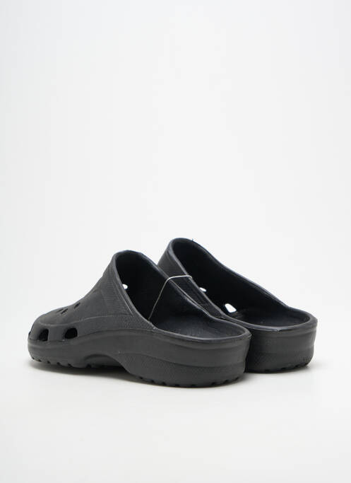 Mulete/saboți arcadă plantară toc de 4 la 6 cm negru SNOGS femme