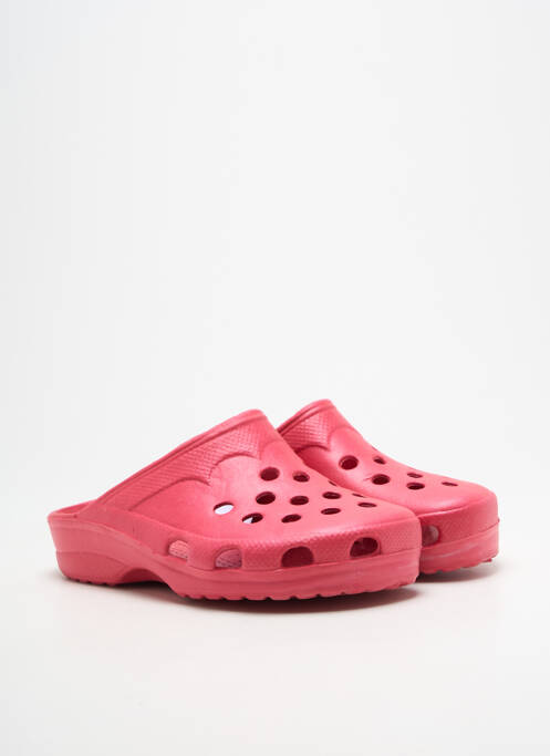Mulete/saboți arcadă plantară toc de 4 la 6 cm roz SNOGS femme