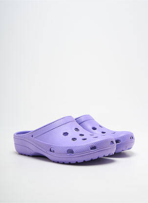 Mulete/saboți arcadă plantară toc de 4 la 6 cm violet SNOGS femeie