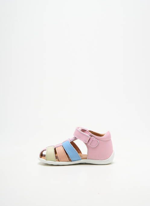Sandale/pantofi decupați vârf rotund vârf rotund roz BISGAARD fille