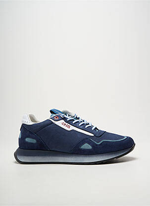Adidași închidere elastică vârf rotund albastru CETTI homme