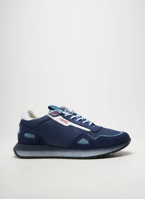 Adidași închidere elastică vârf rotund albastru CETTI homme
