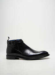 Botine/ghete închidere cu fermoar toc mic negru KDOPA homme