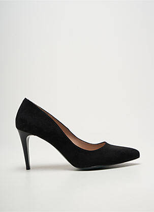Pantofi cu toc vârf ascuțit toc de 7 la 9 cm negru GIULIA femme
