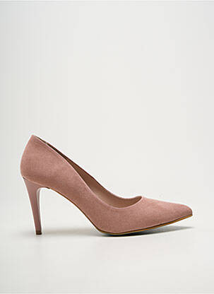 Pantofi cu toc vârf ascuțit toc de 7 la 9 cm roz GIULIA femme