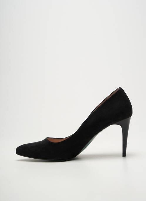 Pantofi cu toc vârf ascuțit toc de 7 la 9 cm negru GIULIA femme