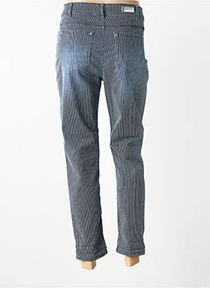 Pantalon 7/8 elasticitate mărime normală albastru ANNA MONTANA femeie