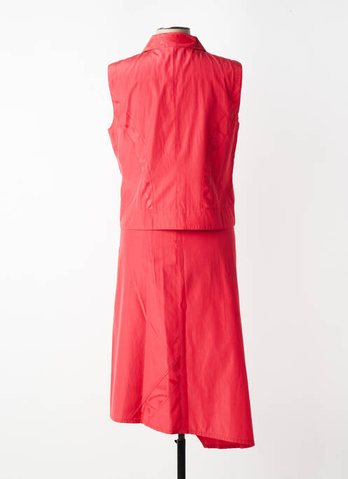 Set fustă croială cambrată roșu CAROLE RICHARD femme