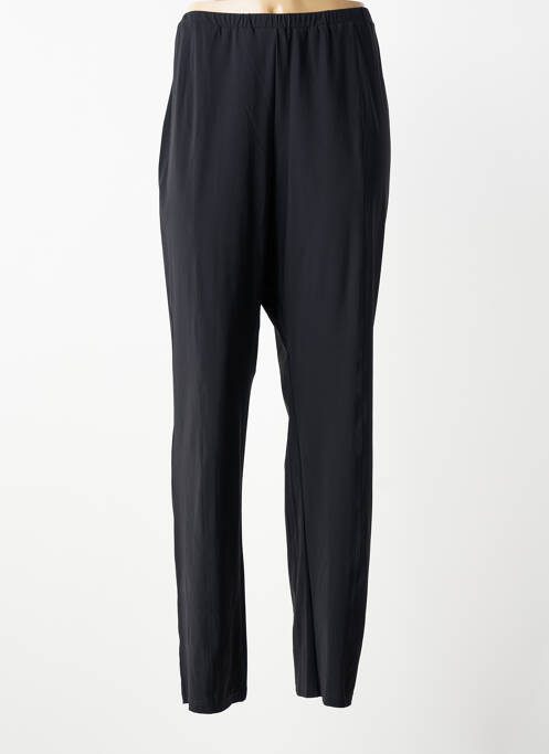 Pantalon drept elasticitate mărime normală negru GUY DUBOUIS femme
